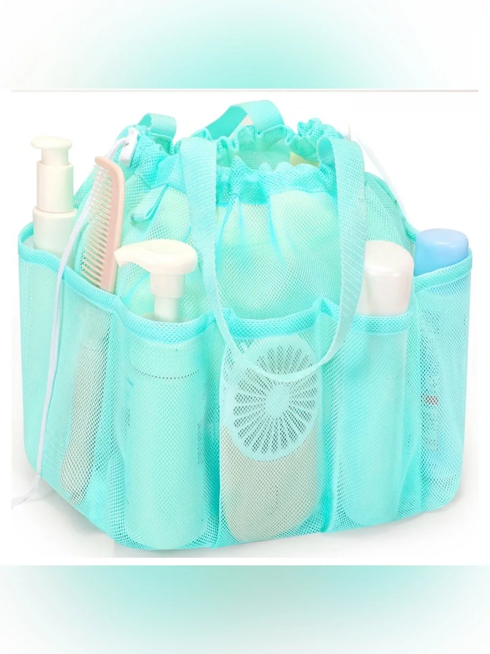 Amazon Mint Mesh Bath & Body Caddy Organizer